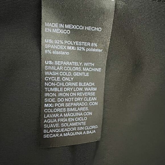 Chico's Velvet Skirt Womens 1/M Whimsigoth Holiday Goth Party Evening Vamp Midi - Picture 7 of 7